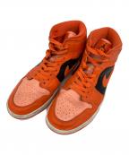NIKEナイキ）の古着「ハイカットスニーカー」｜オレンジ