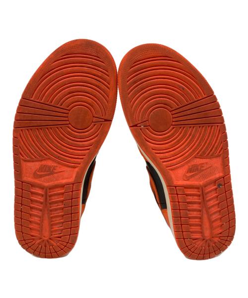 NIKE（ナイキ）NIKE (ナイキ) ハイカットスニーカー オレンジ サイズ:28.5の古着・服飾アイテム