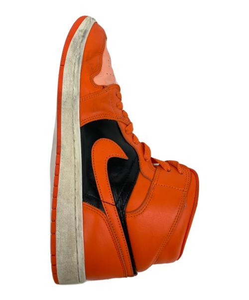 NIKE（ナイキ）NIKE (ナイキ) ハイカットスニーカー オレンジ サイズ:28.5の古着・服飾アイテム