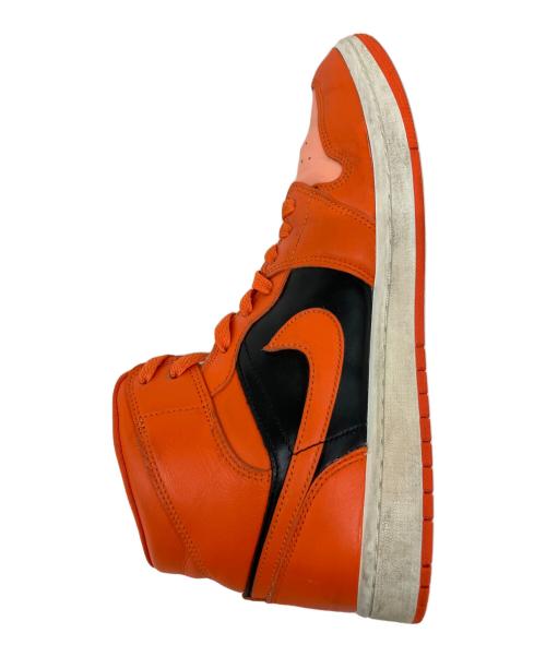 NIKE（ナイキ）NIKE (ナイキ) ハイカットスニーカー オレンジ サイズ:28.5の古着・服飾アイテム