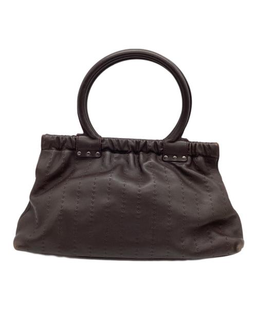 Salvatore Ferragamo（サルヴァトーレ フェラガモ）Salvatore Ferragamo (サルヴァトーレ フェラガモ) ハンドバッグ ブラウンの古着・服飾アイテム