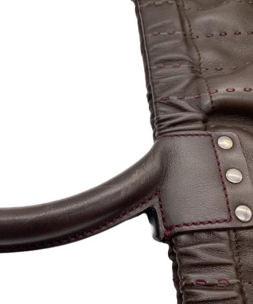 Salvatore Ferragamo（サルヴァトーレ フェラガモ）Salvatore Ferragamo (サルヴァトーレ フェラガモ) ハンドバッグ ブラウンの古着・服飾アイテム