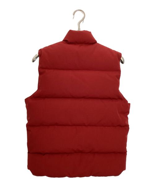 CANADA GOOSE（カナダグース）CANADA GOOSE (カナダグース) Windsor Vest レッド サイズ:Sの古着・服飾アイテム