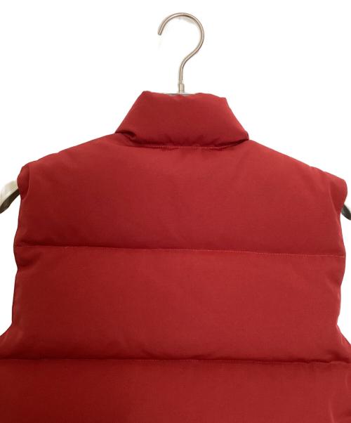 CANADA GOOSE（カナダグース）CANADA GOOSE (カナダグース) Windsor Vest レッド サイズ:Sの古着・服飾アイテム
