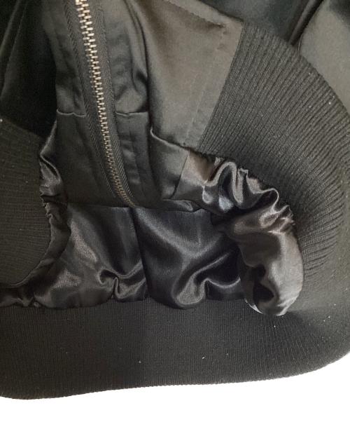 THRASHER（スラッシャー）THRASHER (スラッシャー) バック刺繍スタジャン ブラック サイズ:Sの古着・服飾アイテム