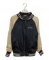 THRASHER（スラッシャー）の古着「バック刺繍スタジャン」｜ブラック
