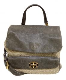 MIU MIU（ミュウミュウ）の古着「2WAYバッグ」｜グレー×ナチュラル