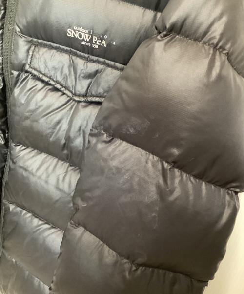 Snow peak（スノーピーク）Snow peak (スノーピーク) ダウンジャケット ブラック サイズ:Lの古着・服飾アイテム