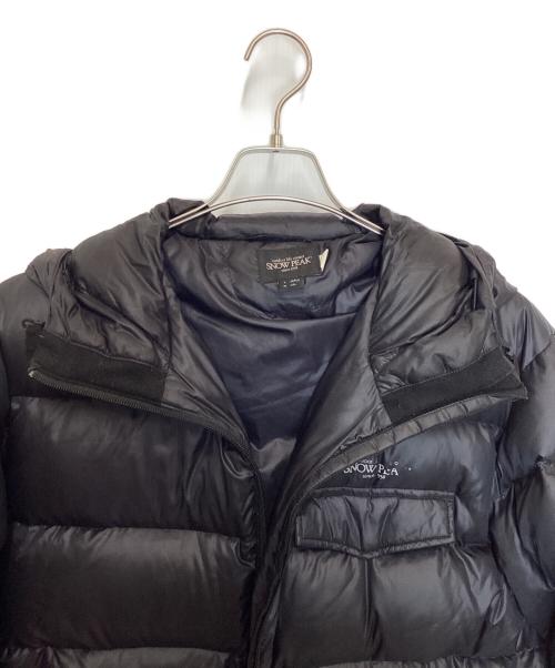 Snow peak（スノーピーク）Snow peak (スノーピーク) ダウンジャケット ブラック サイズ:Lの古着・服飾アイテム