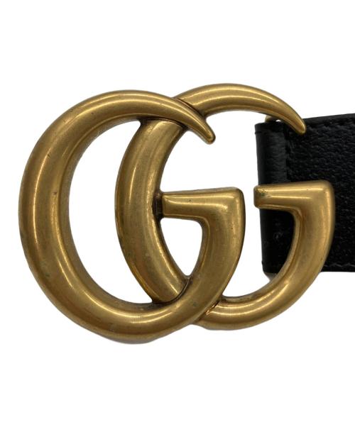 GUCCI（グッチ）GUCCI (グッチ) ベルト ブラックの古着・服飾アイテム