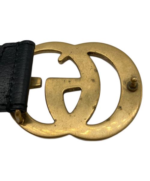 GUCCI（グッチ）GUCCI (グッチ) ベルト ブラックの古着・服飾アイテム