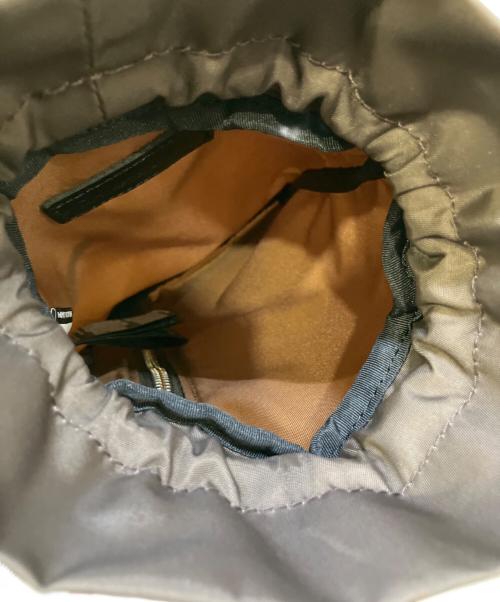 master-piece（マスターピース）master-piece (マスターピース) yosemite strap (ヨセミテストラップ) 巾着ショルダーバッグ グレー×カーキの古着・服飾アイテム