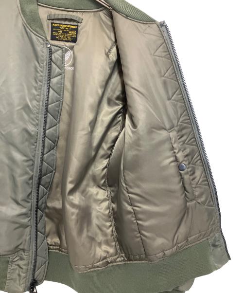 waiper（ワイパー）waiper (ワイパー) MA-1ジャケット カーキ サイズ:Mの古着・服飾アイテム