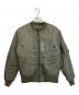 waiper（ワイパー）の古着「MA-1ジャケット」｜カーキ