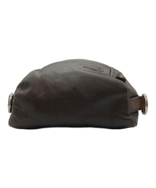 COACH（コーチ）COACH (コーチ) レザーボディーバッグ ブラウンの古着・服飾アイテム
