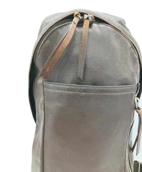 COACH（コーチ）COACH (コーチ) レザーボディーバッグ ブラウンの古着・服飾アイテム