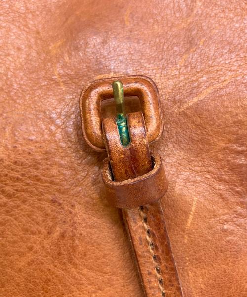 genten（ゲンテン）genten (ゲンテン) レザートートバッグ ブラウンの古着・服飾アイテム