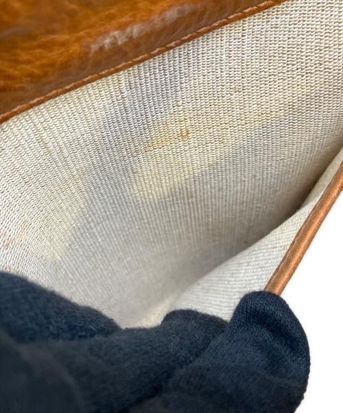 genten（ゲンテン）genten (ゲンテン) レザートートバッグ ブラウンの古着・服飾アイテム