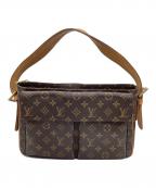 LOUIS VUITTONルイ ヴィトン）の古着「ショルダーバッグ/ヴィバシテGM」｜ブラウン