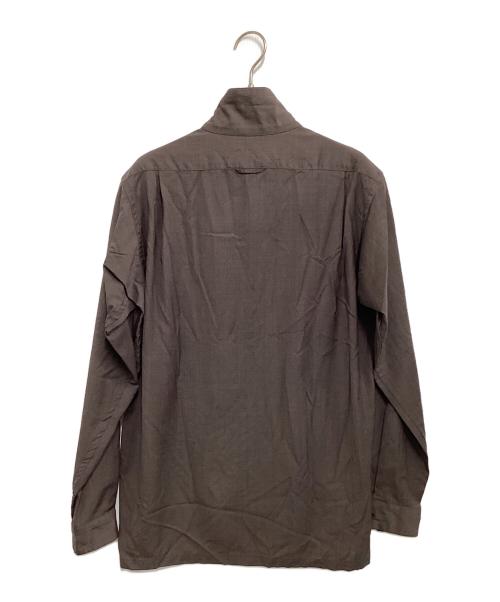 山と道（ヤマトミチ）山と道 (ヤマトミチ) トレッキングウェア(シャツ) ブラウン サイズ:Sの古着・服飾アイテム