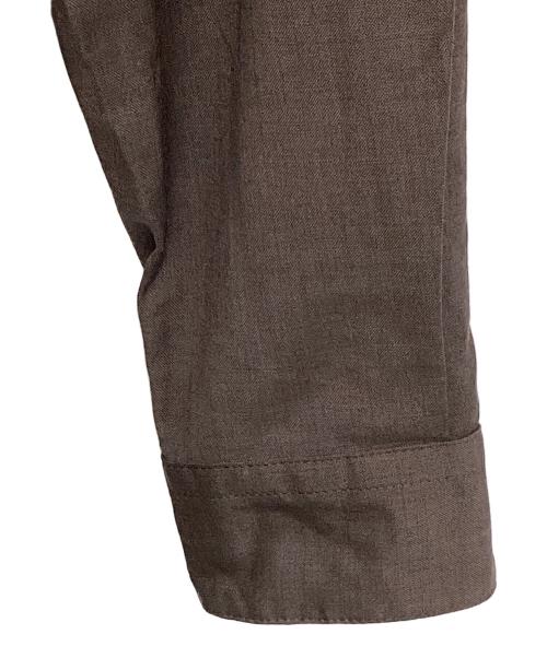 山と道（ヤマトミチ）山と道 (ヤマトミチ) トレッキングウェア(シャツ) ブラウン サイズ:Sの古着・服飾アイテム