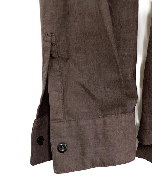 山と道（ヤマトミチ）山と道 (ヤマトミチ) トレッキングウェア(シャツ) ブラウン サイズ:Sの古着・服飾アイテム