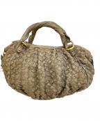 MIU MIUミュウミュウ）の古着「トートバッグ」｜ベージュ