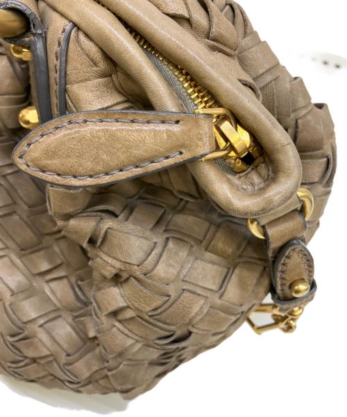 MIU MIU（ミュウミュウ）MIU MIU (ミュウミュウ) トートバッグ ベージュの古着・服飾アイテム