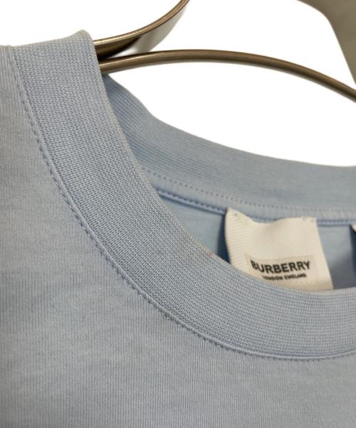 BURBERRY LONDON（バーバリーロンドン）BURBERRY LONDON (バーバリーロンドン) TBロゴTシャツ サックスブルー サイズ:XXSの古着・服飾アイテム