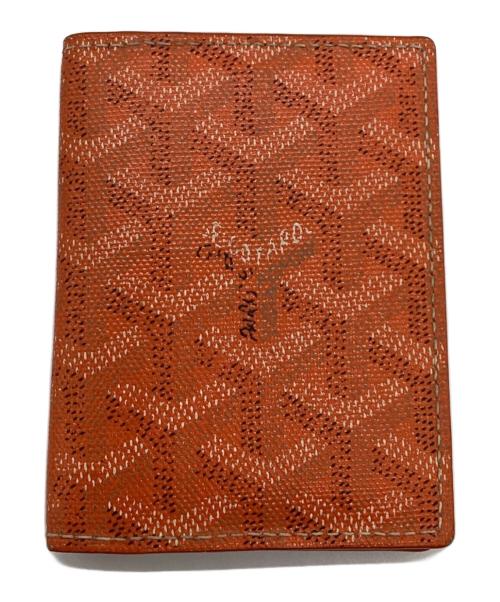 GOYARD（ゴヤール）GOYARD (ゴヤール) カードケース オレンジの古着・服飾アイテム