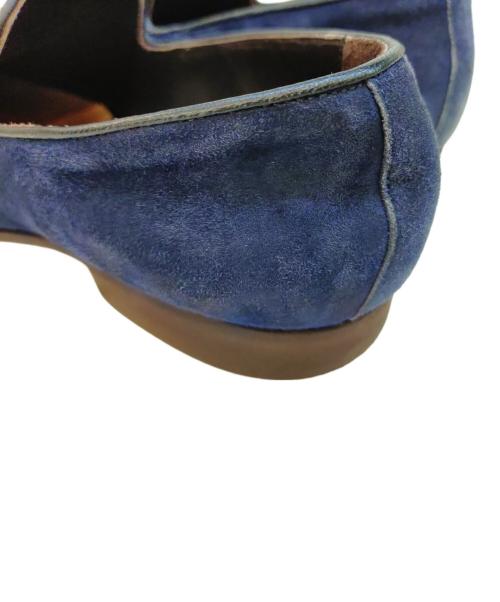 Ferrante（フェランテ）FERRANTE (フェランテ) スウェードローファー ネイビー サイズ:8の古着・服飾アイテム