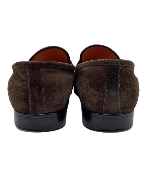 Santoni（サントーニ）Santoni (サントーニ) スウェードローファー ブラウン サイズ:25の古着・服飾アイテム