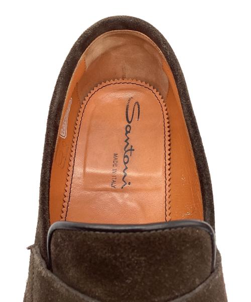 Santoni（サントーニ）Santoni (サントーニ) スウェードローファー ブラウン サイズ:25の古着・服飾アイテム