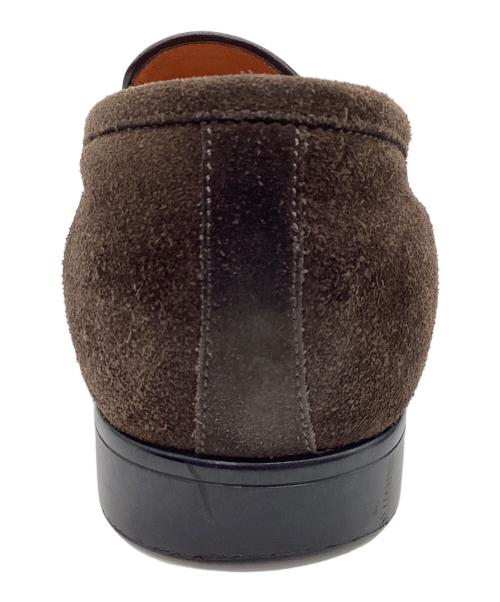 Santoni（サントーニ）Santoni (サントーニ) スウェードローファー ブラウン サイズ:25の古着・服飾アイテム