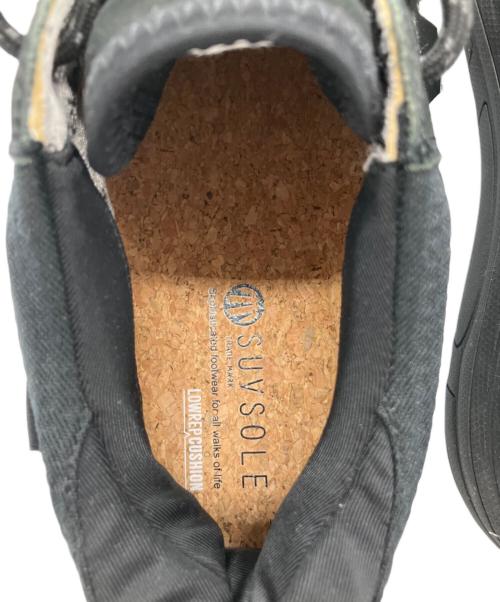suvsole（サヴソル）suvsole (サヴソル) スニーカー ブラック サイズ:27の古着・服飾アイテム