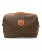 CELINEセリーヌ）の古着「化粧ポーチ」｜ブラウン