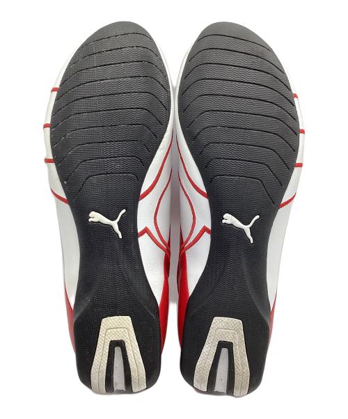 PUMA（プーマ）PUMA (プーマ) シューズ ホワイト×レッド サイズ:26の古着・服飾アイテム