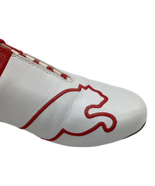 PUMA（プーマ）PUMA (プーマ) シューズ ホワイト×レッド サイズ:26の古着・服飾アイテム