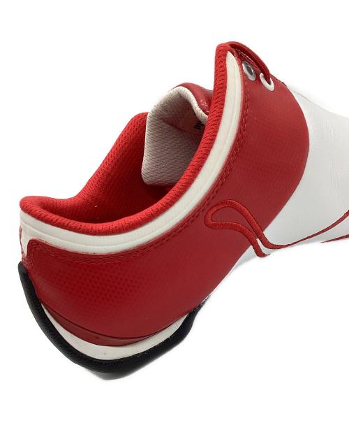 PUMA（プーマ）PUMA (プーマ) シューズ ホワイト×レッド サイズ:26の古着・服飾アイテム