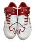 PUMA (プーマ) シューズ ホワイト×レッド サイズ:26：7000円