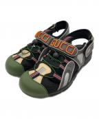 GUCCIグッチ）の古着「ハイブリッドスニーカーサンダル」｜ブラック