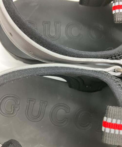 GUCCI（グッチ）GUCCI (グッチ) ハイブリッドスニーカーサンダル ブラック サイズ:US6の古着・服飾アイテム