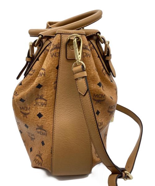 MCM（エムシーエム）MCM (エムシーエム) 2WAYバッグ キャメルの古着・服飾アイテム