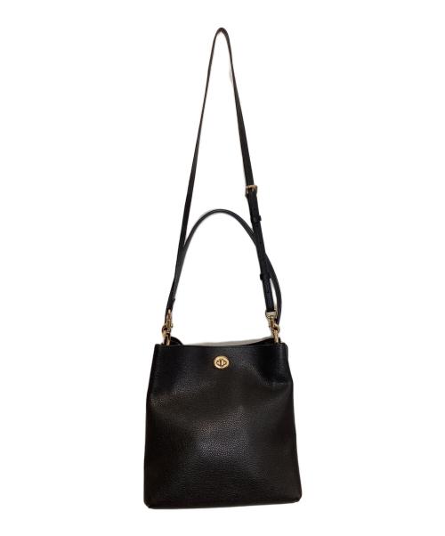 COACH（コーチ）COACH (コーチ) 2WAYバッグ/チャーリーバケット ブラックの古着・服飾アイテム