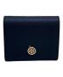 TORY BURCH（トリーバーチ）の古着「コンパクトウォレット」｜ネイビー×レッド