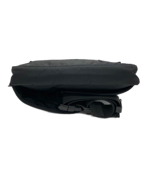 PORTER（ポーター）PORTER (ポーター) ロゴ総柄ウエストバッグ ブラックの古着・服飾アイテム