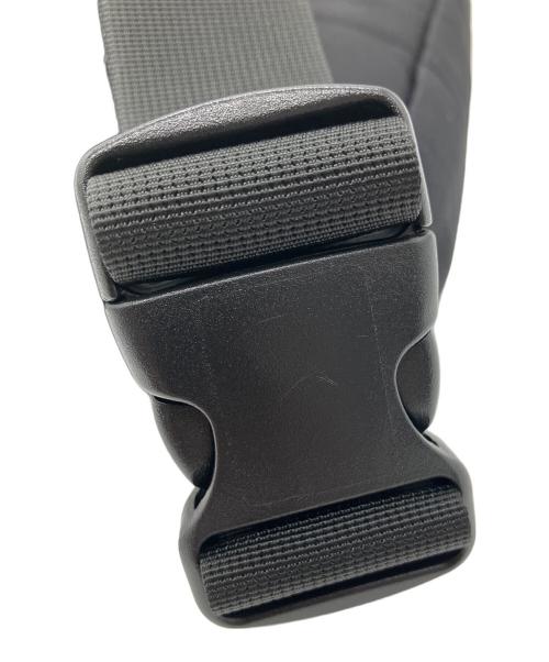 PORTER（ポーター）PORTER (ポーター) ロゴ総柄ウエストバッグ ブラックの古着・服飾アイテム