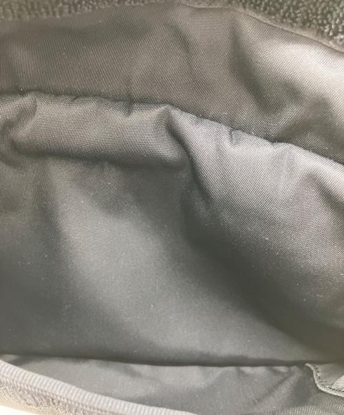 PORTER（ポーター）PORTER (ポーター) ロゴ総柄ウエストバッグ ブラックの古着・服飾アイテム