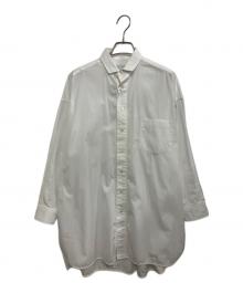 ICCA（イッカ）の古着「スクエアスリットチュニックシャツ」｜ホワイト