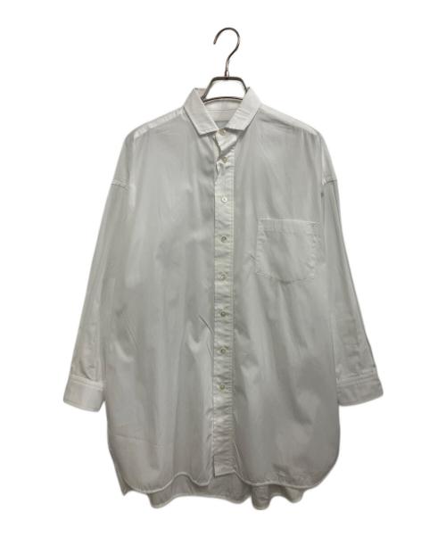 ICCA（イッカ）ICCA (イッカ) スクエアスリットチュニックシャツ ホワイト サイズ:Freeの古着・服飾アイテム